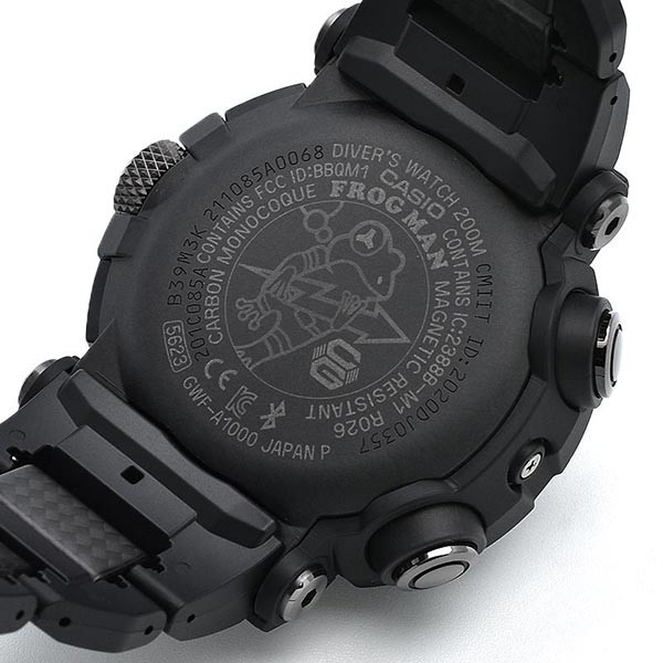 CASIO G-SHOCK GWF-A1000XC-1AJF MASTER OF G FROGMAN Composite Band Men Watch 140g