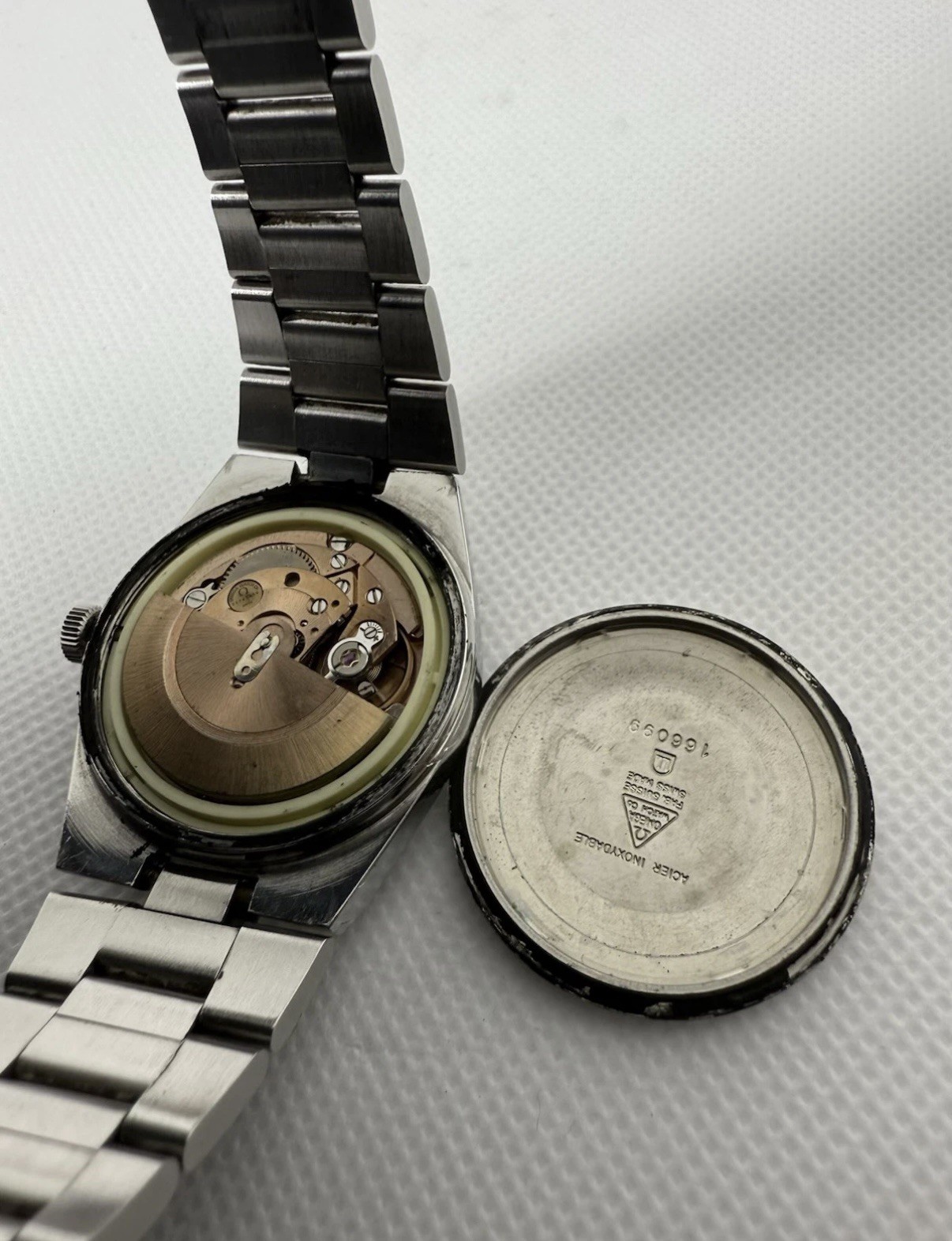 Omega Genève Automatic Cal.1481 Ref.166.099 c.1971 Swiss Made Box