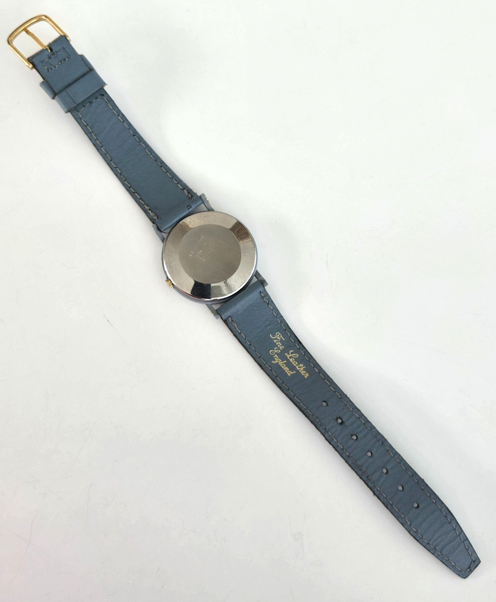 Vintage Sutton 30-5035 Swiss Gray Quartz Ladies Watch New Battery