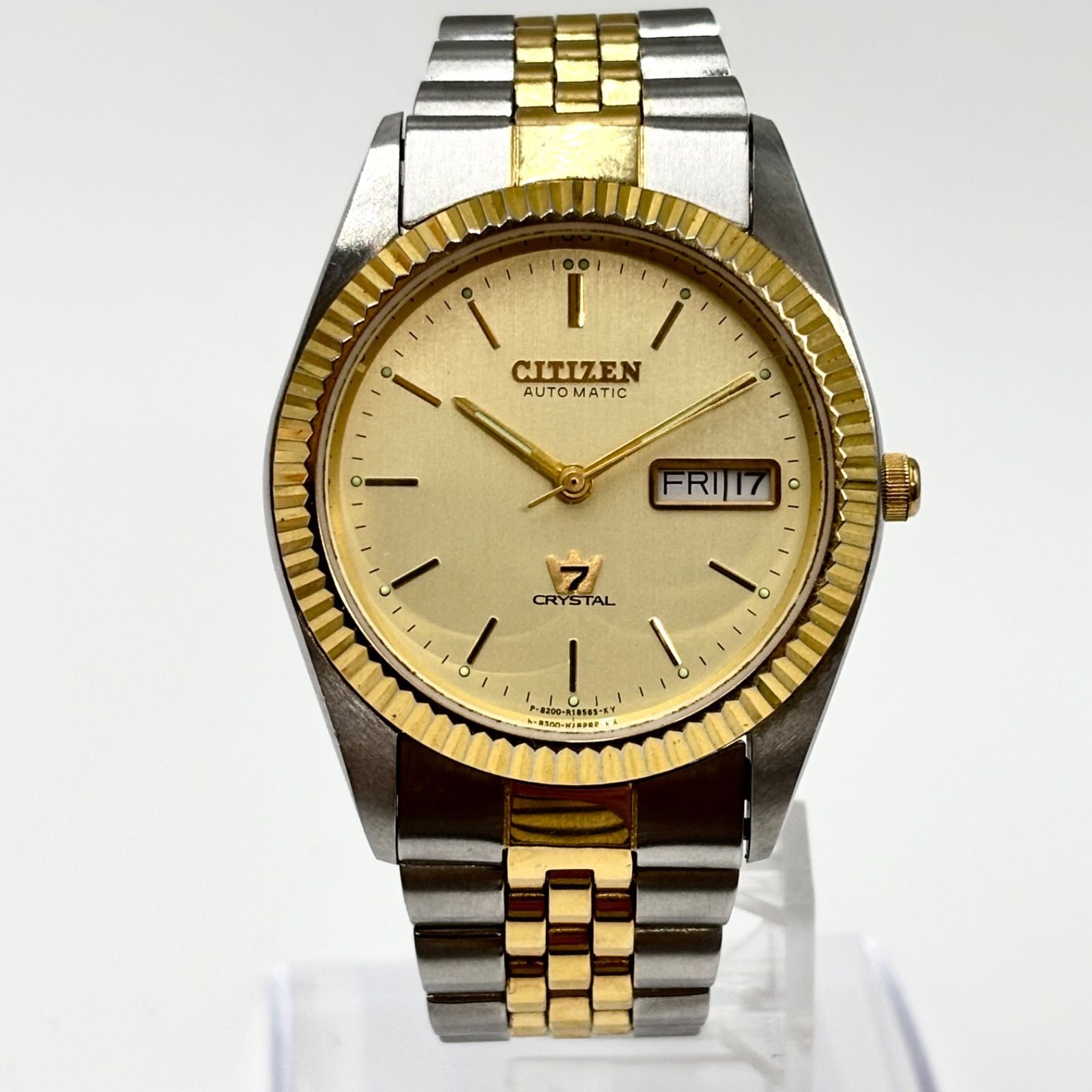 Operational Excellent Condition Original Belt CITIZEN CRYSTAL SEVEN Citizen Crys