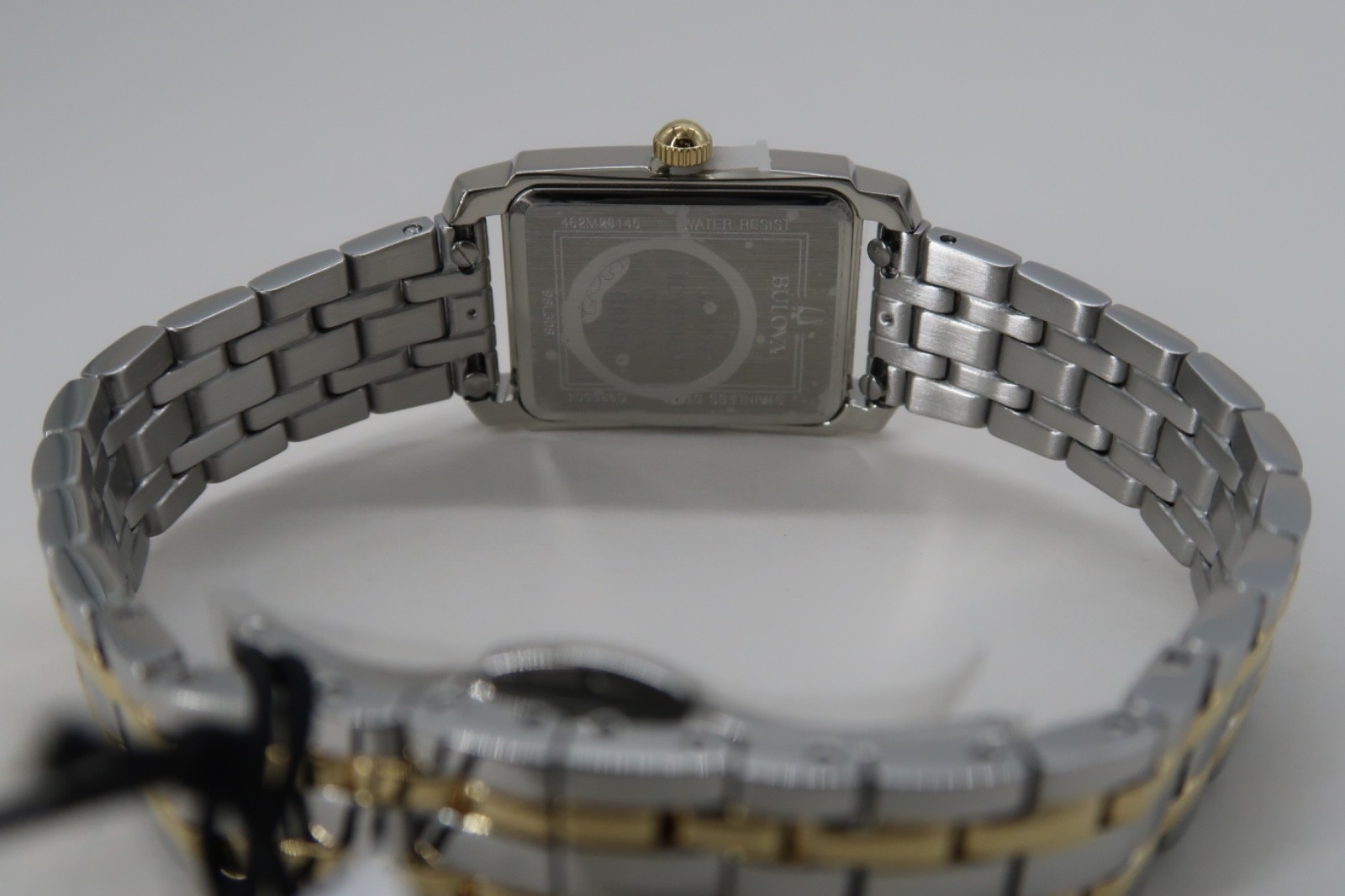 🔥 $395 Bulova Sutton Ladies Two-Tone Stainless Steel Mother-of-Pearl Watch Dial