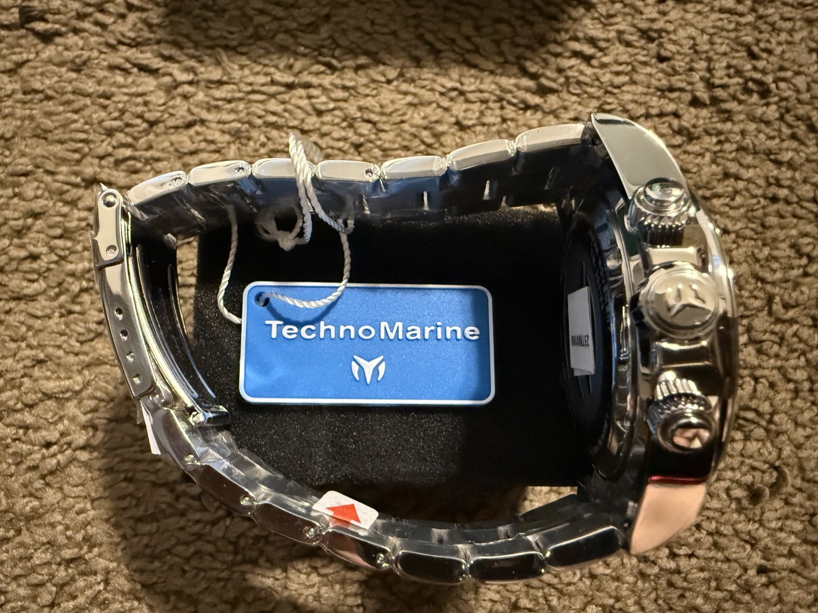 TechnoMarine Manta Grand Men’s Watch – 47mm, Steel (TM-220123)