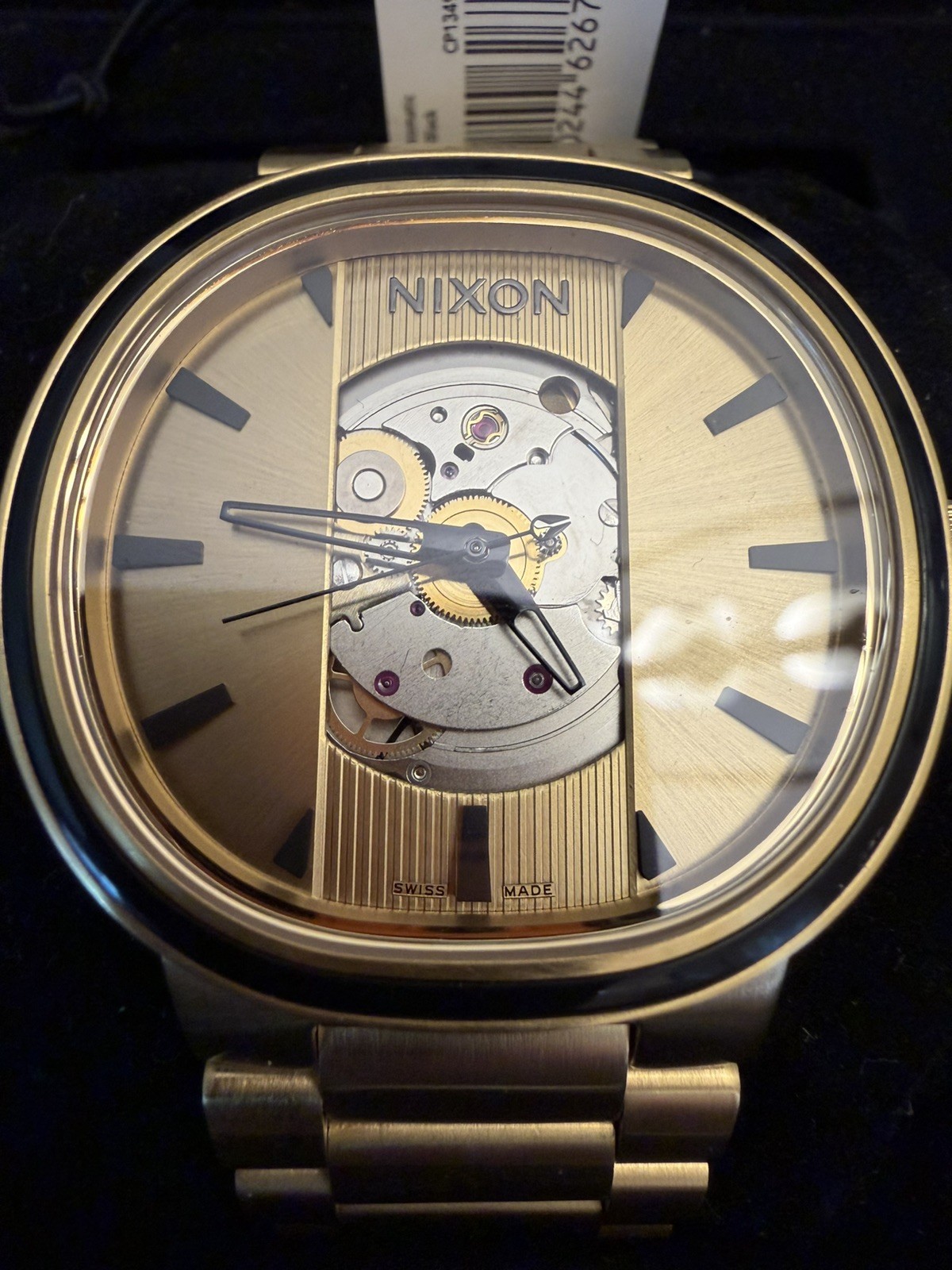 Nixon – The Capital Automatic Watch – Gold – Excellent Condition – Rare