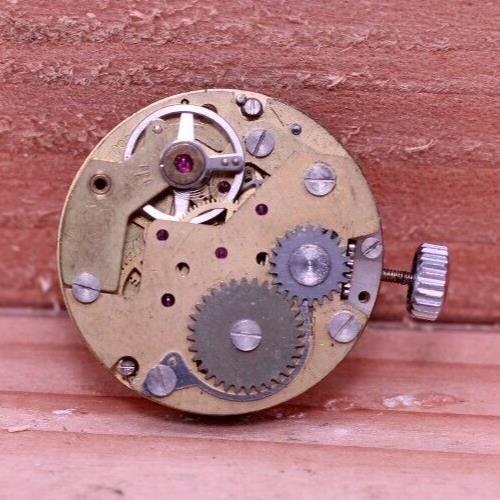 DELTA 17j CAL. RC 860 MEN’S WRIST WATCH MOVEMENT 23.5mm FOR REPAIR (FS)