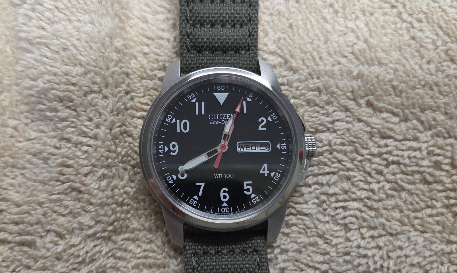 Citizen Garrison 37mm Men’s Eco-Drive Watch – BM8180-03E