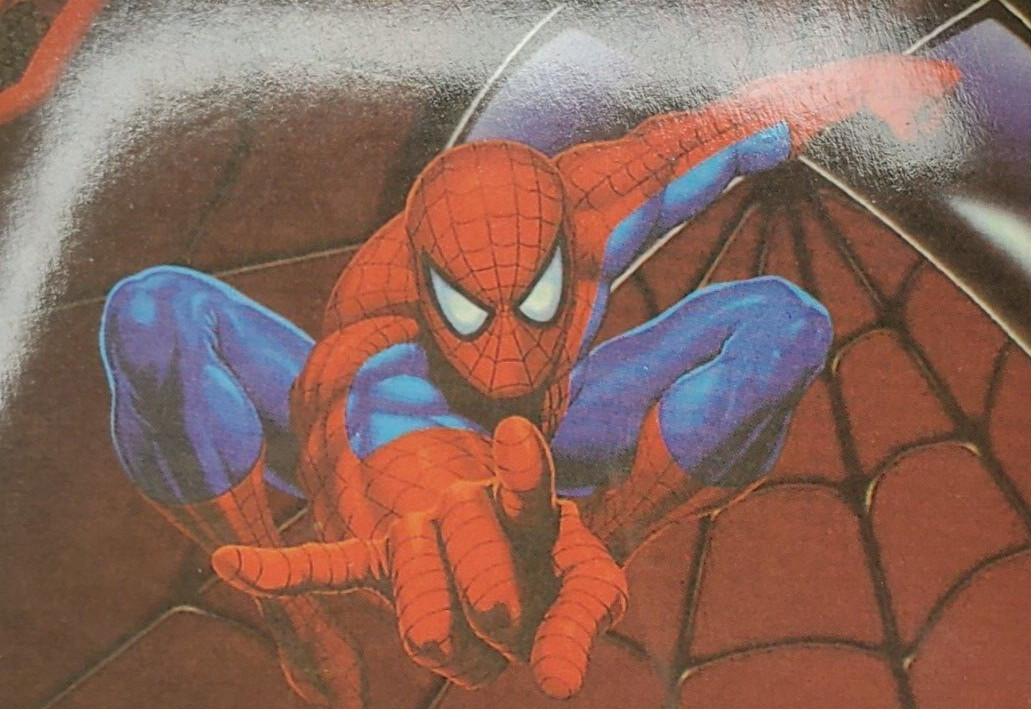 Vintage Spiderman Watch Toy Game Comic RED