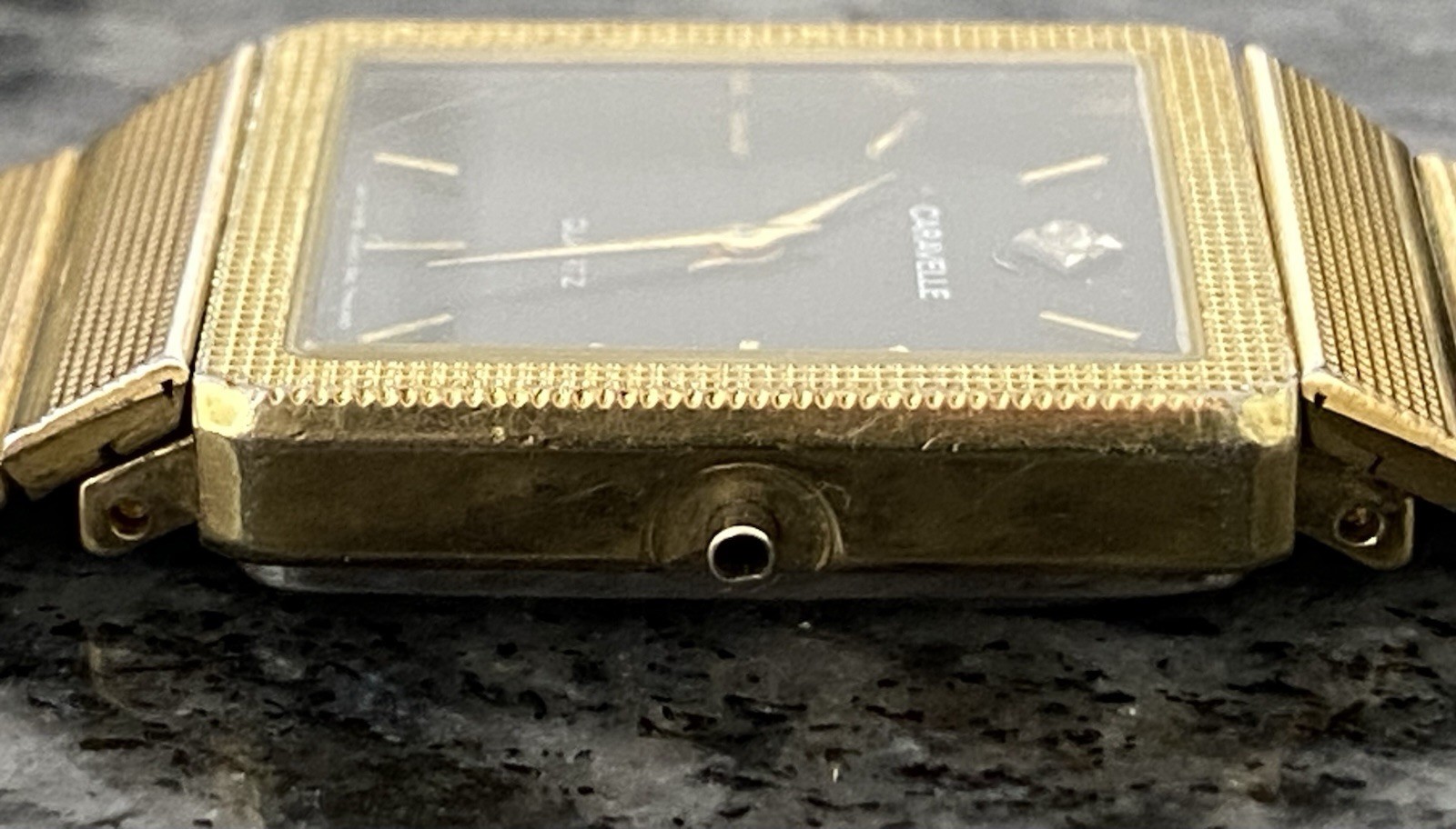 Rare vintage caravelle by bulova men’s watch COP6 Gold Plated Hong Kong⬇️Read D