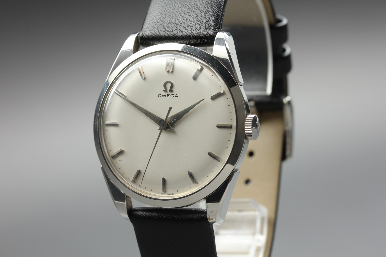 Vintage 1959 OMEGA 2910-SC Mens Watch Cal.284 Hand-Winding From Japan