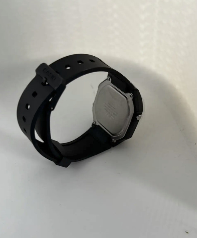 W217H casio watch modified with a green filter, pro upgrades with box and manual