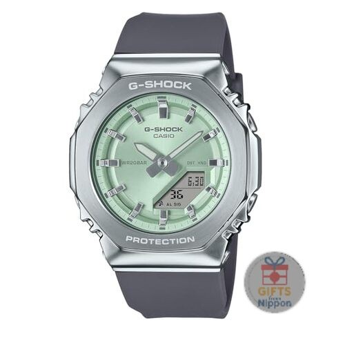 Casio G-Shock GM-S2110-3AJF Women’s Green Biomass Plastic Quartz Watch New