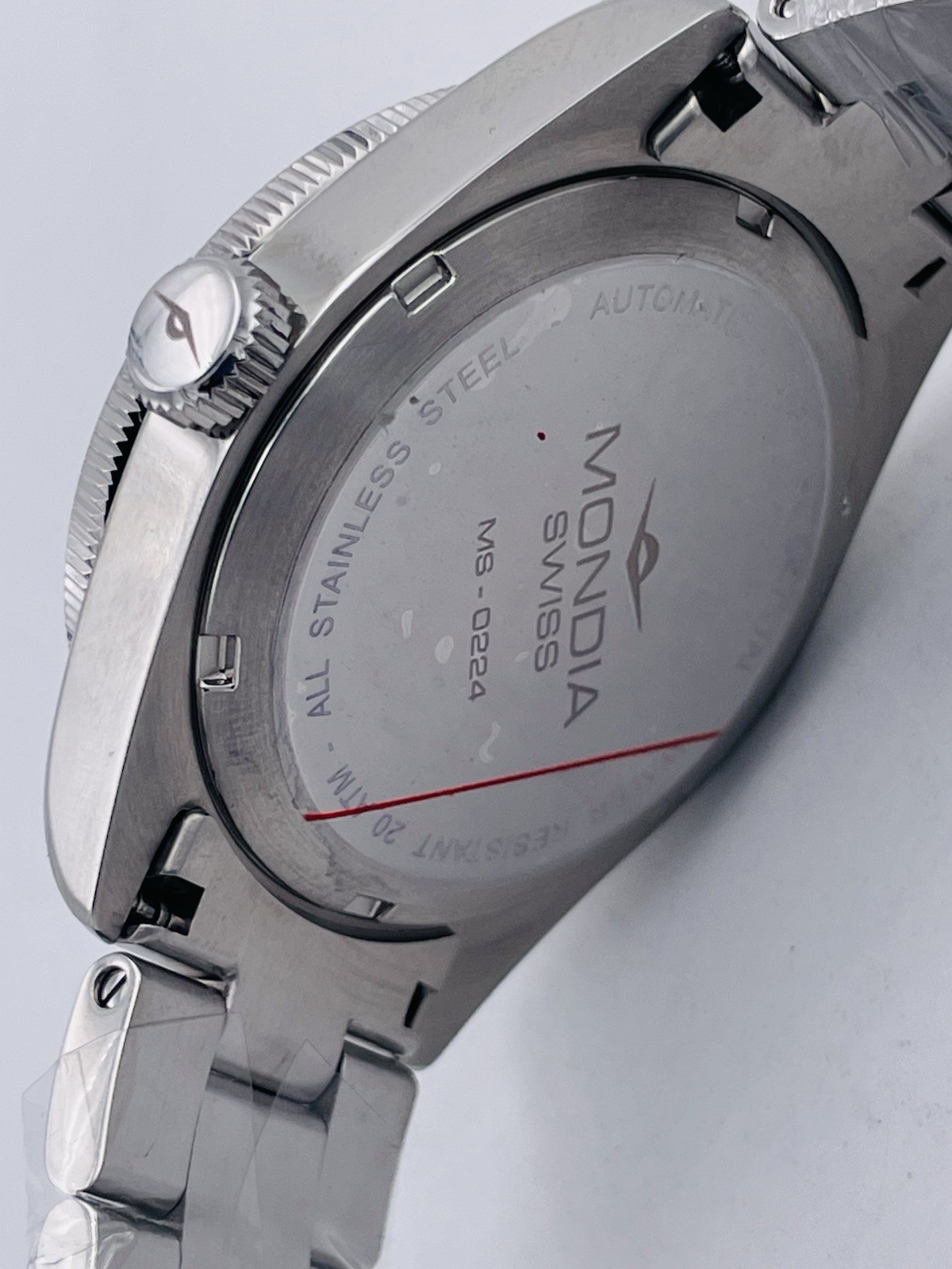 Mondia Swiss Sellita Sw200 Watch 38Mm Steel MS224R/796 Discounted New