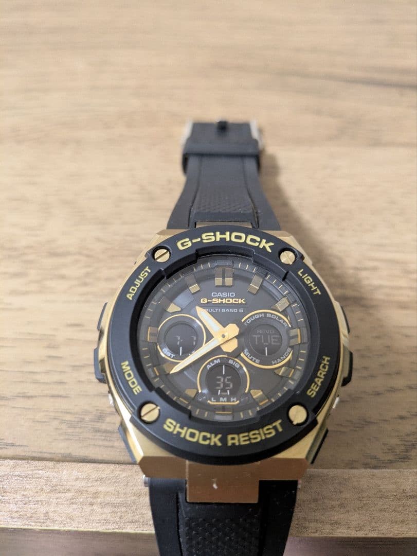 Casio G-SHOCK G-STEEL GST-W300G-1A9JF Watch Used
