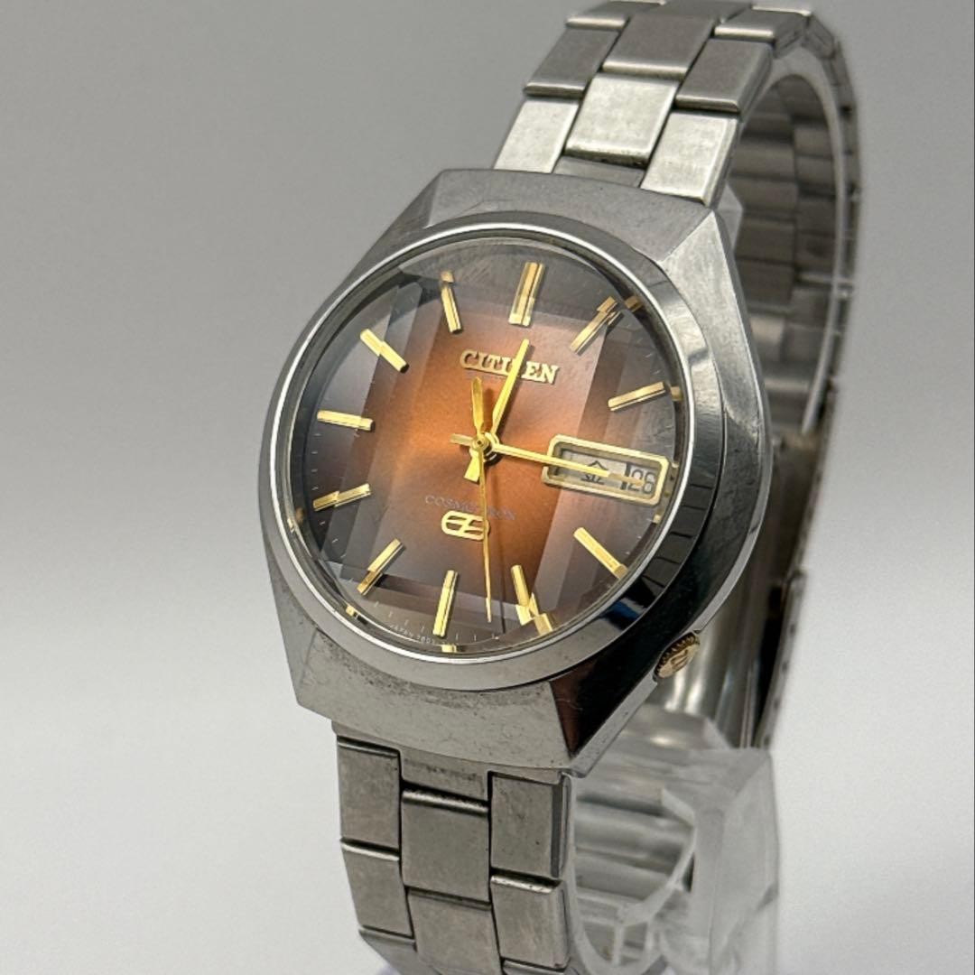 Citizen Cosmotron 4-790677K Quartz Analog Watch 38.1mm wrist 18.5cm/7.3in
