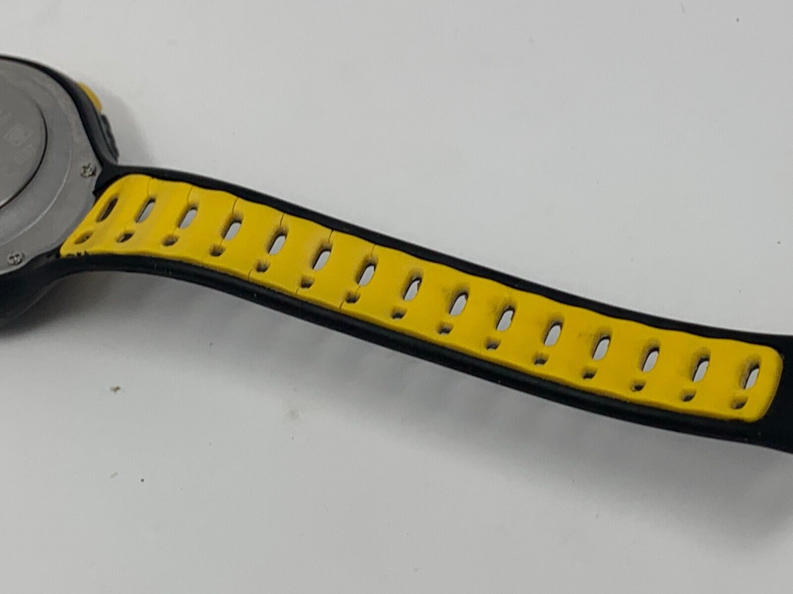 Mens Nike Triax C6 Digital LCD Sport Black Yellow Multi Function Watch SM0014