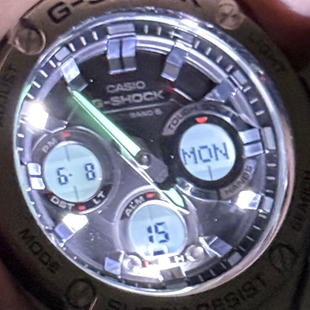 G SHOCK GST W110 G STEEL Radio Solar Ana Digi