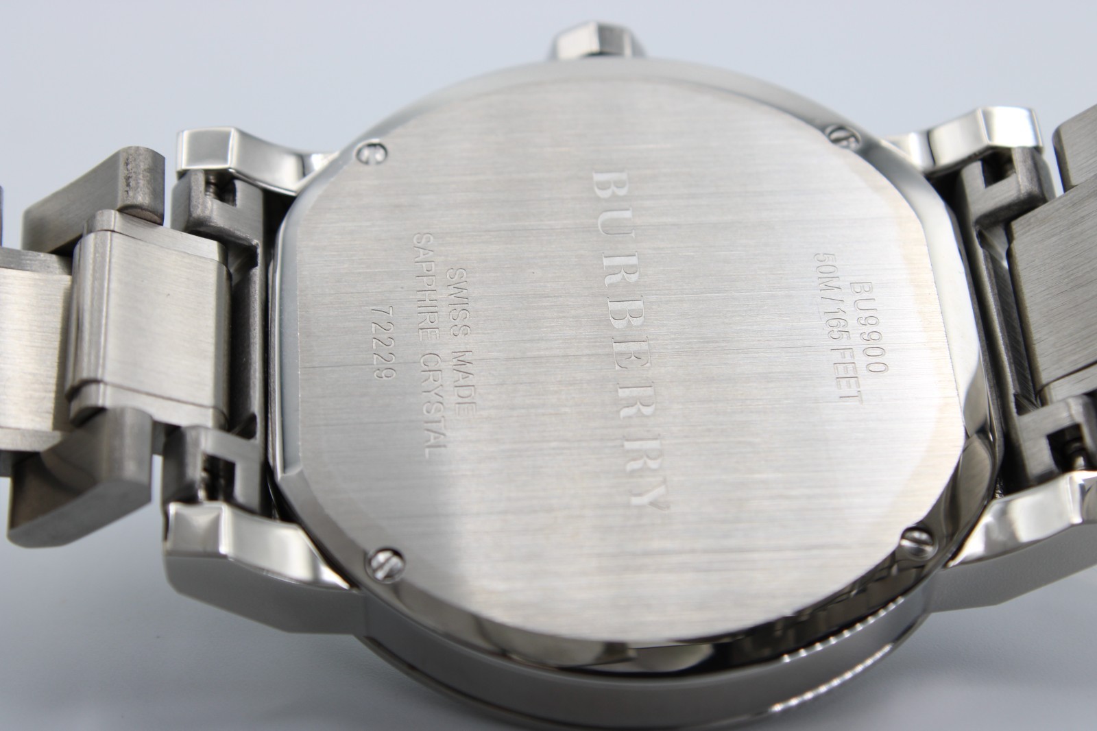 BURBERRY The City BU9900 Silver Dial Men’s Watch 42mm