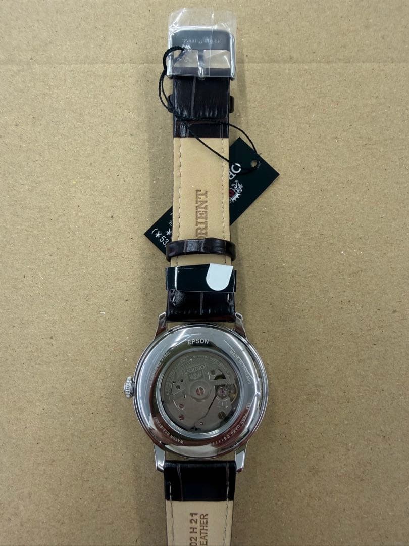 Orient Bambino Sun Moon RN AK0803Y Automatic Watch