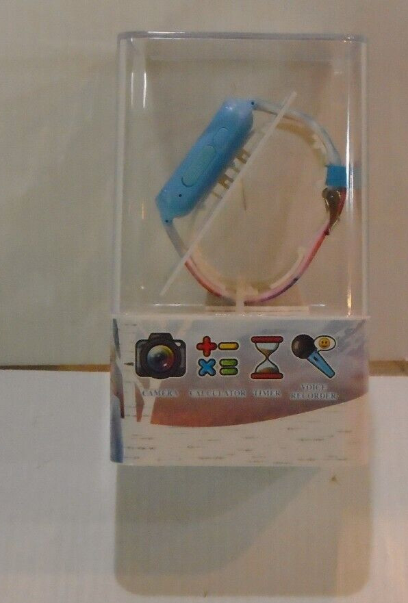 Disney Frozen 2 Interactive Games Kids Smart Watch Blue Camera Video Pedometer