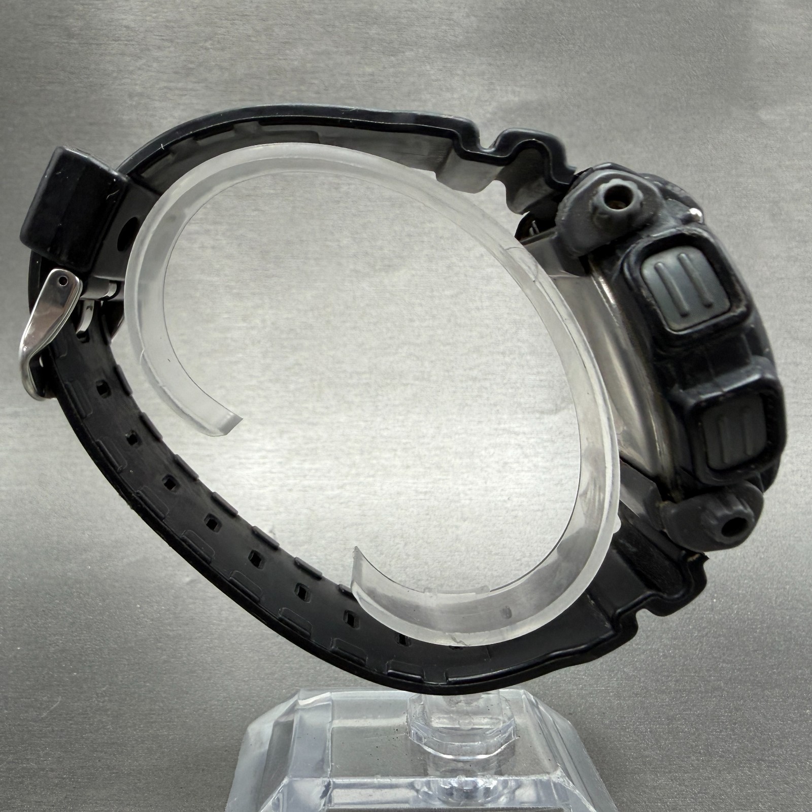 Casio G-Shock DW-9052 Watch Men 47mm Digital Black & Yellow Round New Battery JK