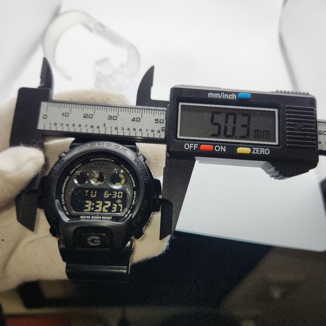 Casio G-SHOCK DW-6900NB Black Digital Watch Used