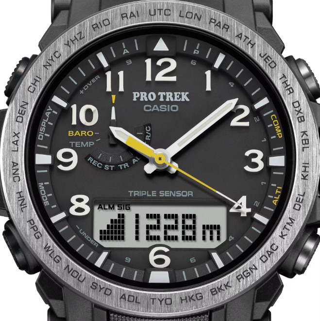 CASIO PROTREK PRW-51Y-1JF Solar Radio Men Watch Climber Line Biomass Plastic NEW