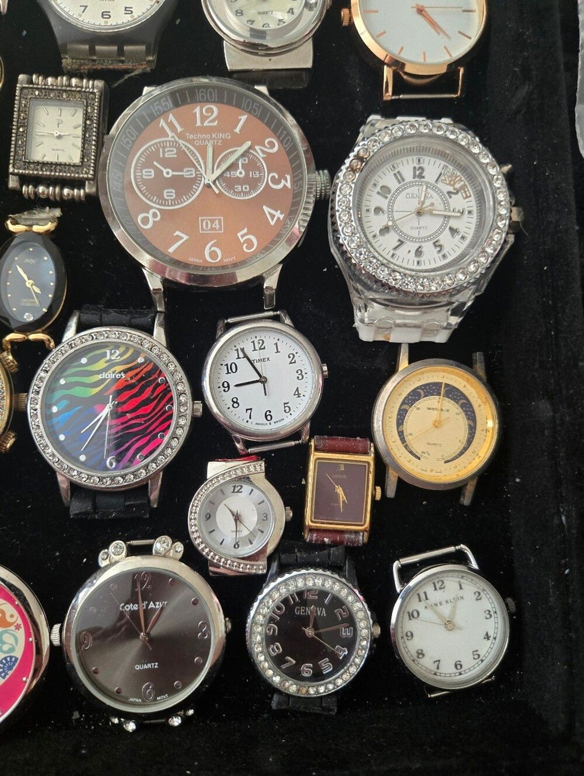 Watch Parts Craft Repair Broken Repurpose Vintage Fair Condition As Is Lot 2C