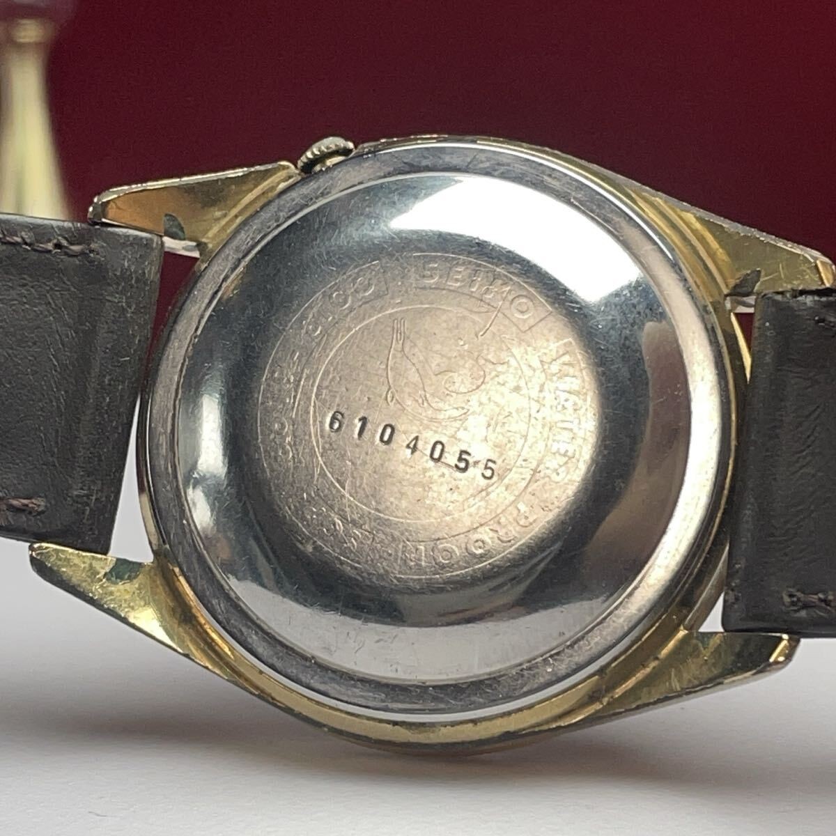 SEIKO 5 Sportsmatic 21J Automatic Day-Date 1966 Gold Dial Vintage Watch