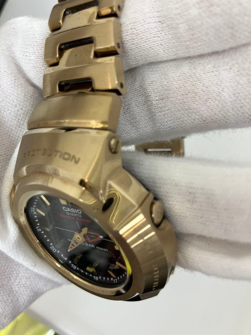 CASIO G SHOCK 5640 JA Gold Quartz Wristwatch