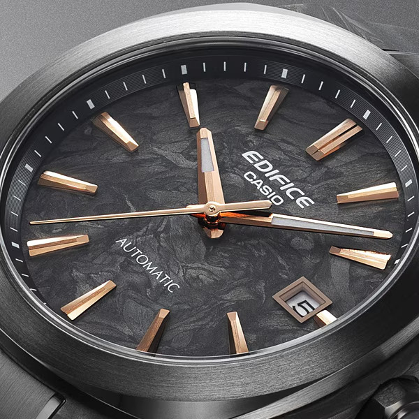 CASIO EDIFICE EFK-200XPB-1AJF Automatic Men’s Carbon Black Watch