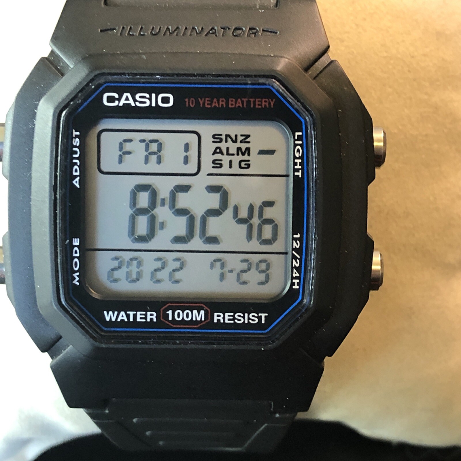Casio W800H-1BV Men’s Wristwatch