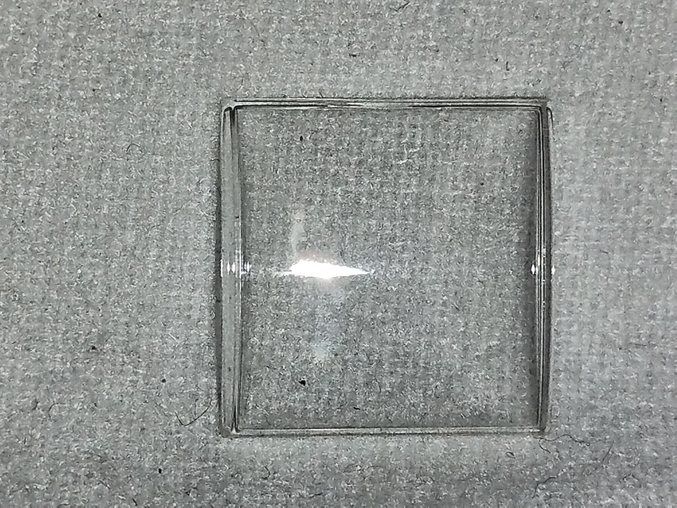 NOS Tank GS Watch Crystal 20.3mm X 17.9mm, CMX316