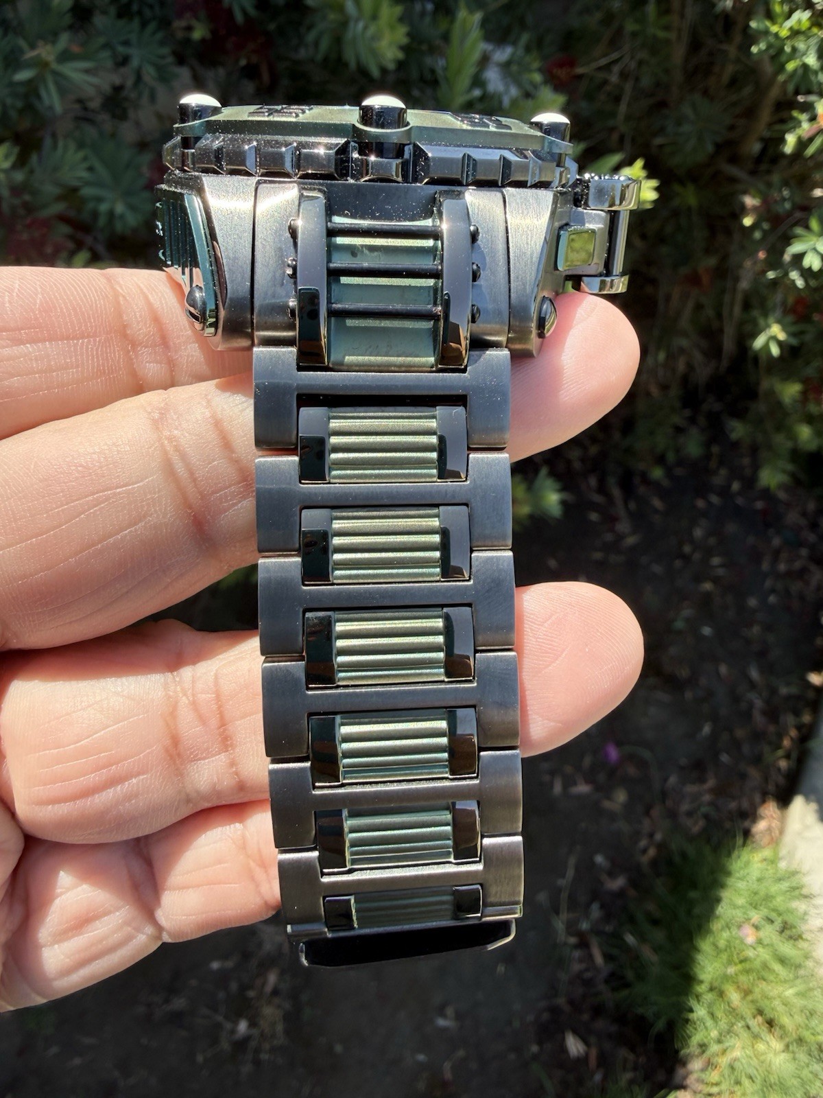 INVICTA 36841 FLYING FOX GREEN STEEL TITANIUM COLOR SWISS QUARTZ WATCH SOLD OUT