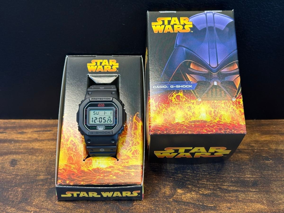 CASIO G-SHOCK STAR WARS Limited Edition Darth Vader Editionfrom Japan