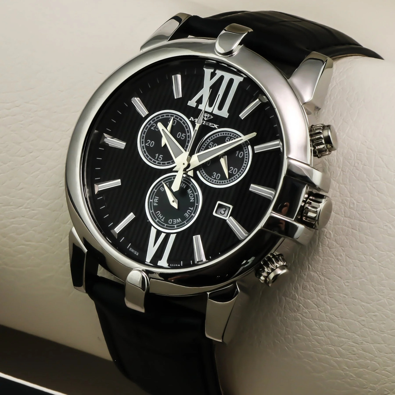 Murex – Swiss Chronograph – MUC512-SL-3 Quartz Chronograph 45 mm MUC512 50 m