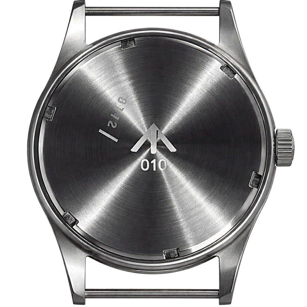 MWC W10 Mechanical Manual Black Steel Fabric FIXED HOOKS Men’s Watch