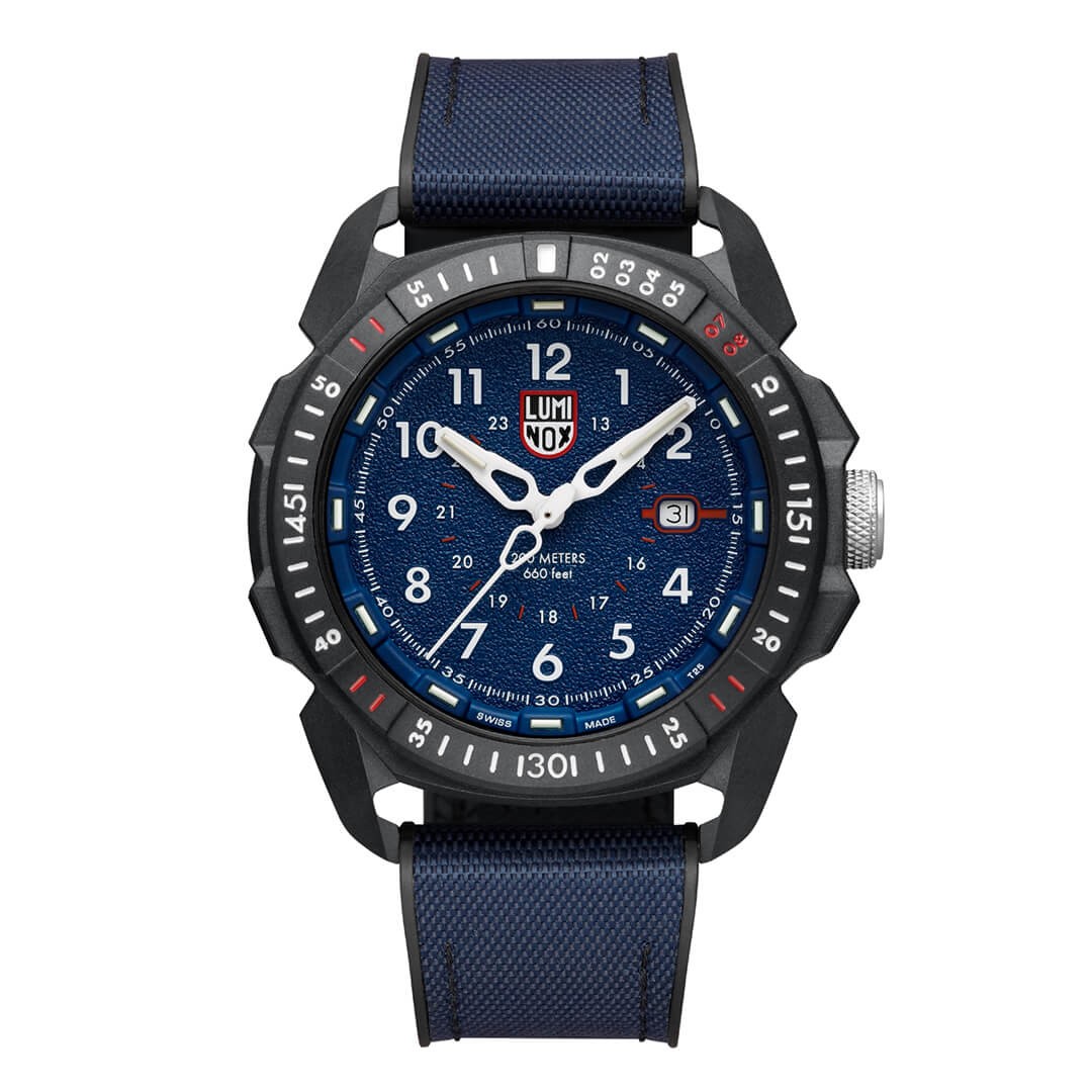 Luminox Men’s Watch ICE-SAR Arctic Navy Swiss Dive Black Case Blue Dial 1003.ICE