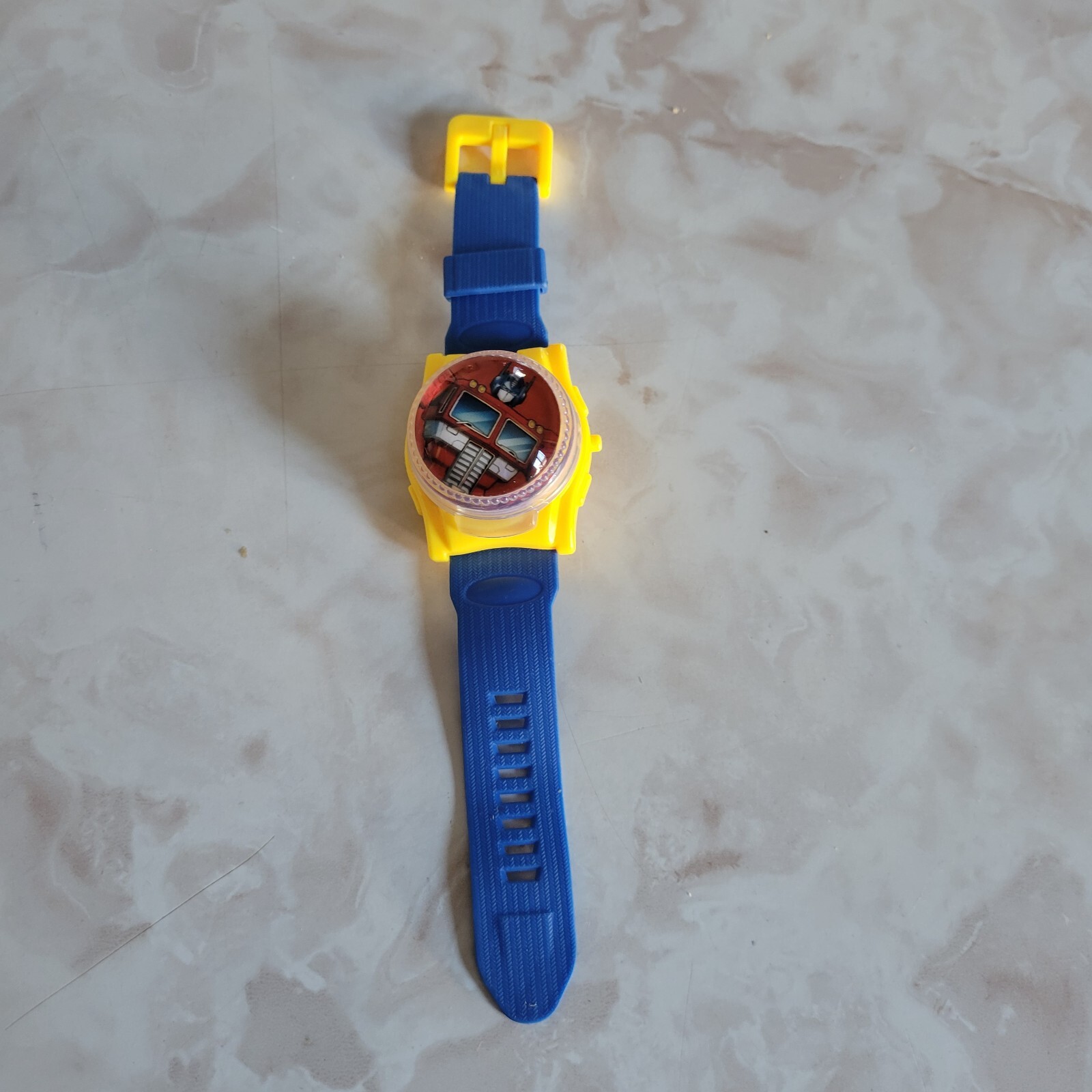 Kids Transformers Watch Optimus Prime boys Watch Spinning Cover