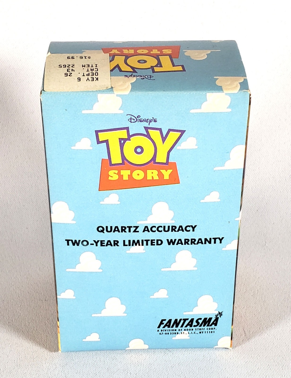 Buzz Lightyear from Toy Story Fantasma Cartoon Movie Character Watch in Box