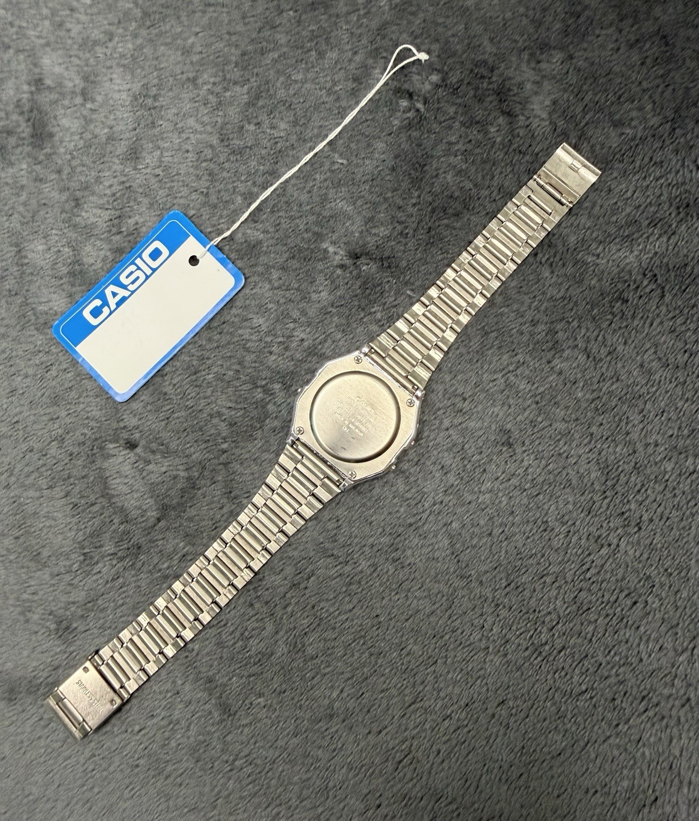 Vintage Casio A158W Digital Watch Silver Tone Alarm Chrono Classic Malaysia