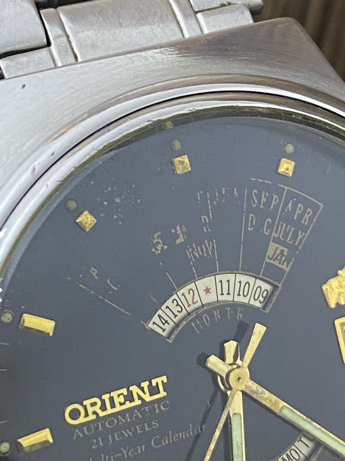 Watch Orient College Perpetual Multi Year Calendar Automatic Vintage #5214