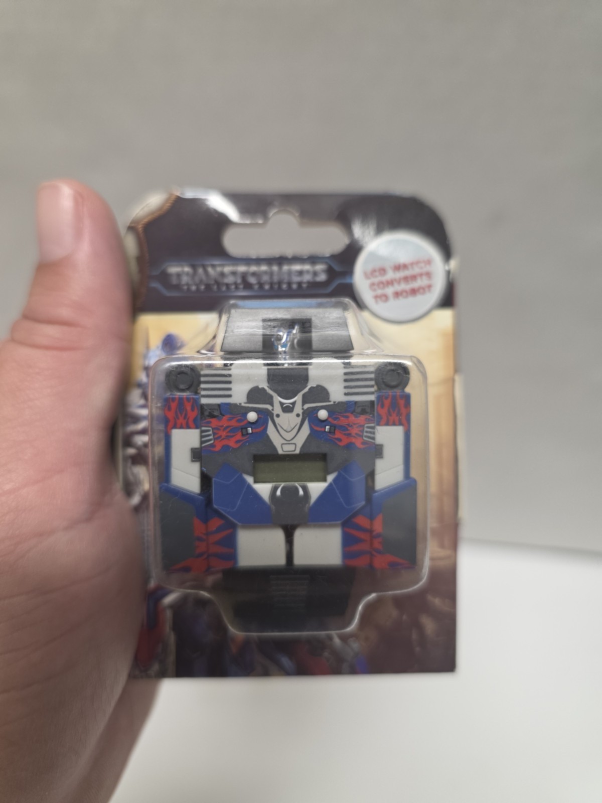 Optimus Prime Transformers The Last Knight quartz digital LCD Wrist watch MOC