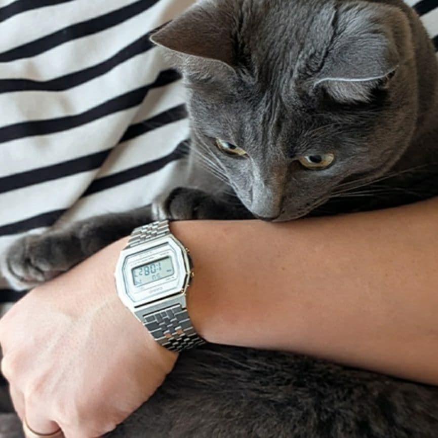 New A1000A 7JF Full metal retro style CASIO
