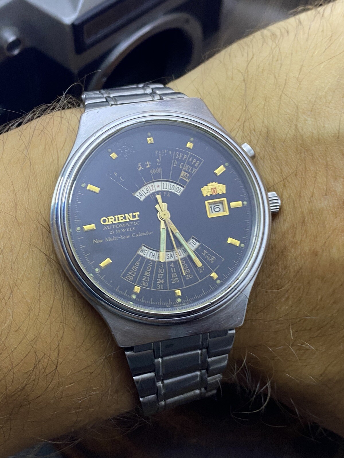 Watch Orient College Perpetual Multi Year Calendar Automatic Vintage #5214