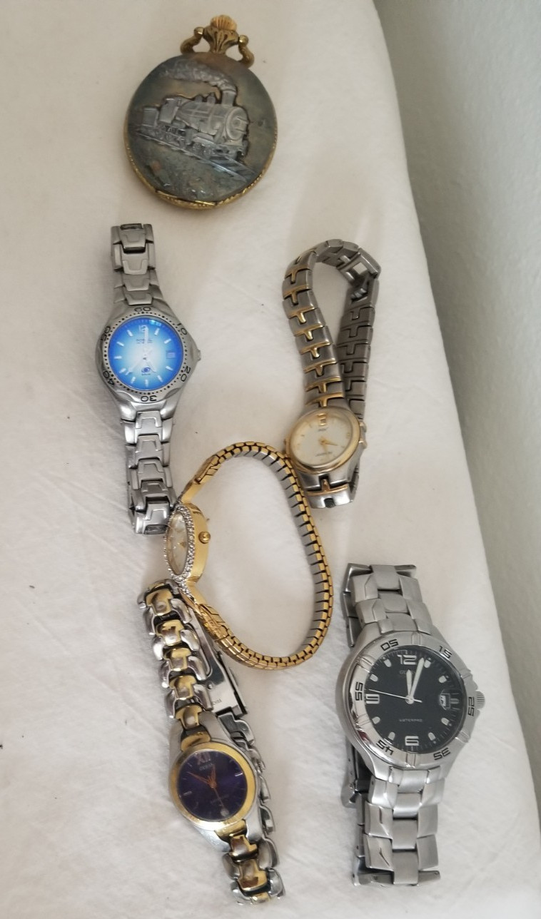 VINTAGE 6 MENS & WOMANS WATCHES
