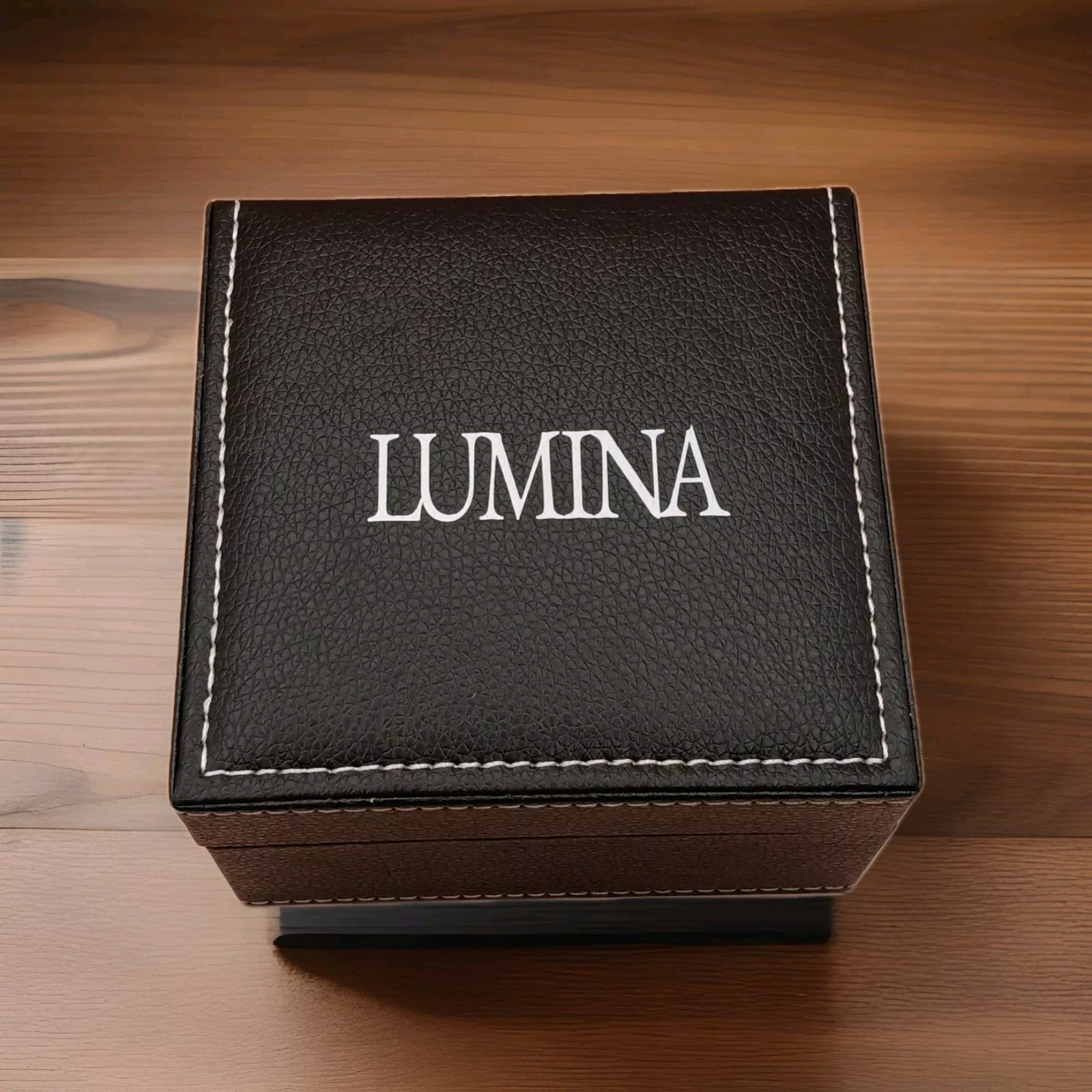 Micro brand Lumina 40mm Automatic Dress Watch 28,800 vph Sunburst Dial USA Rare