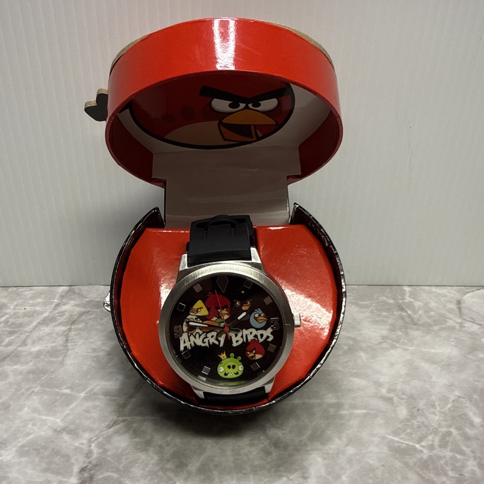 2009-13 HUGE ANGRY BIRD ROVIO ENERTAINMENT WATCH VIDEO GAME Needs New Battery