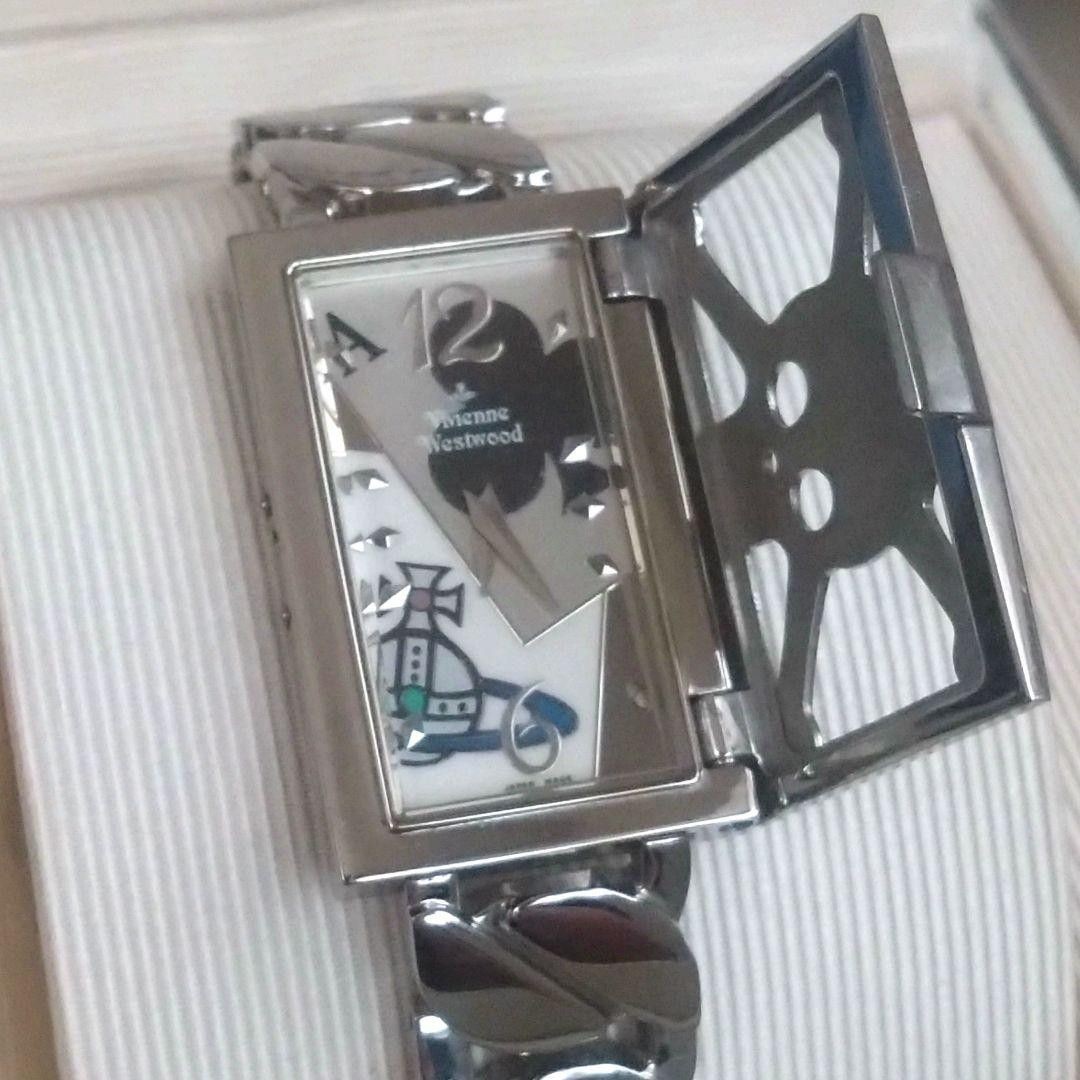 Rare Vivienne Westwood MAN VW-3055 Skull Playing Cards Quartz Watch w/Box