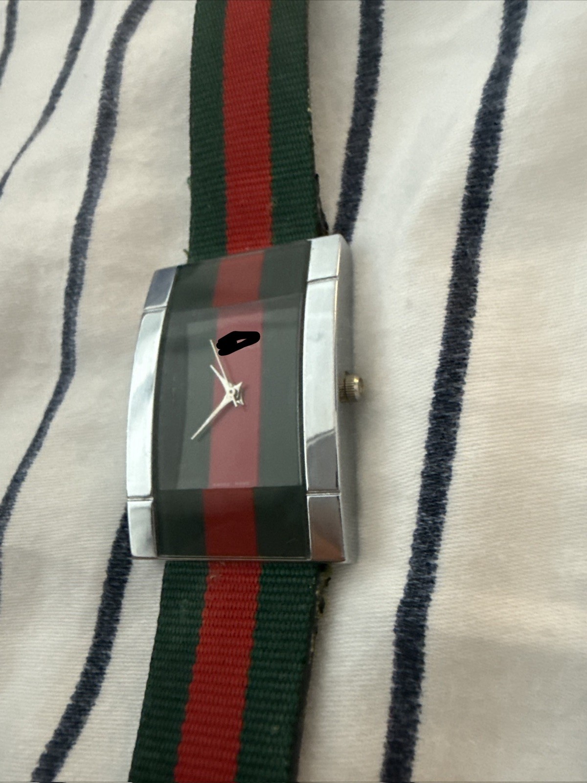 G-style Red Green Strap Watch