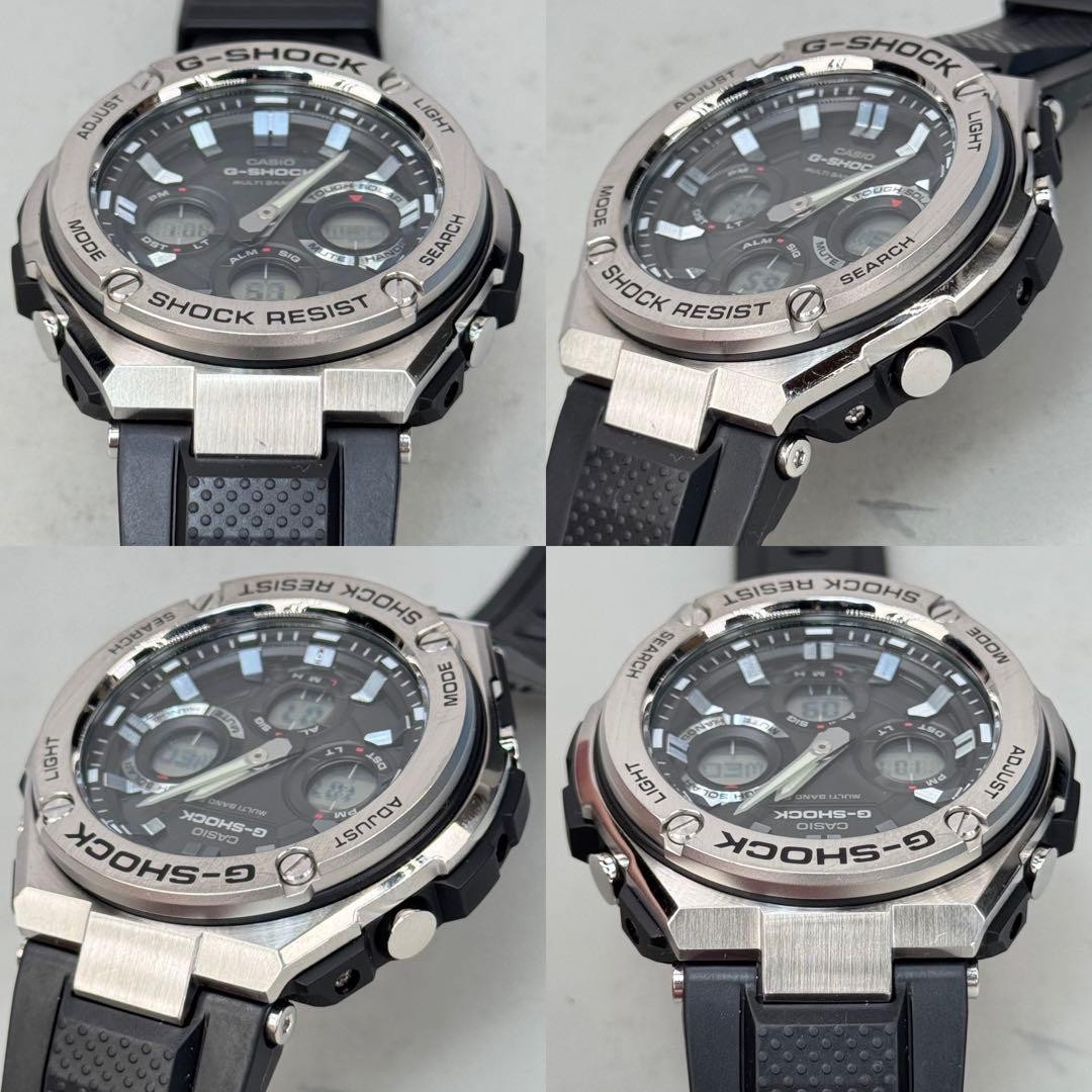 G SHOCK GST W110 G STEEL Radio Solar Ana Digi