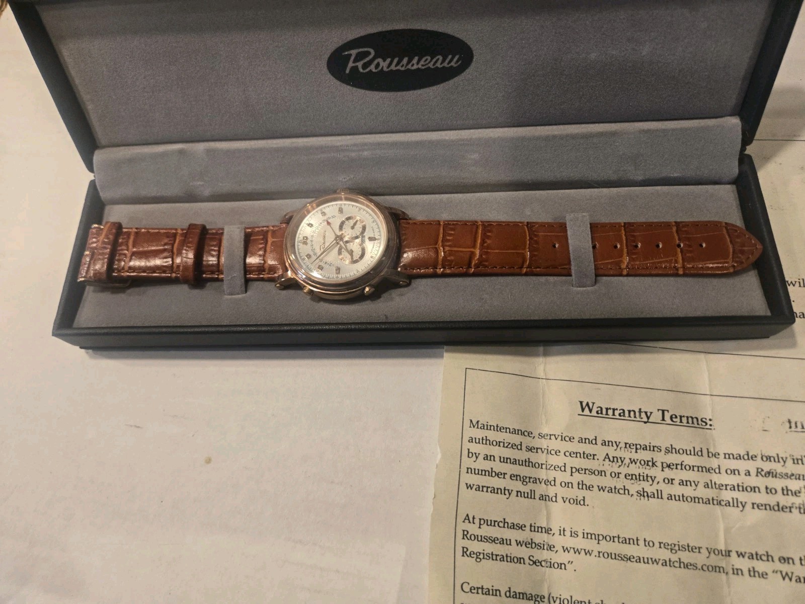 Rousseau R228-250 Mens Wristwatch Automatic